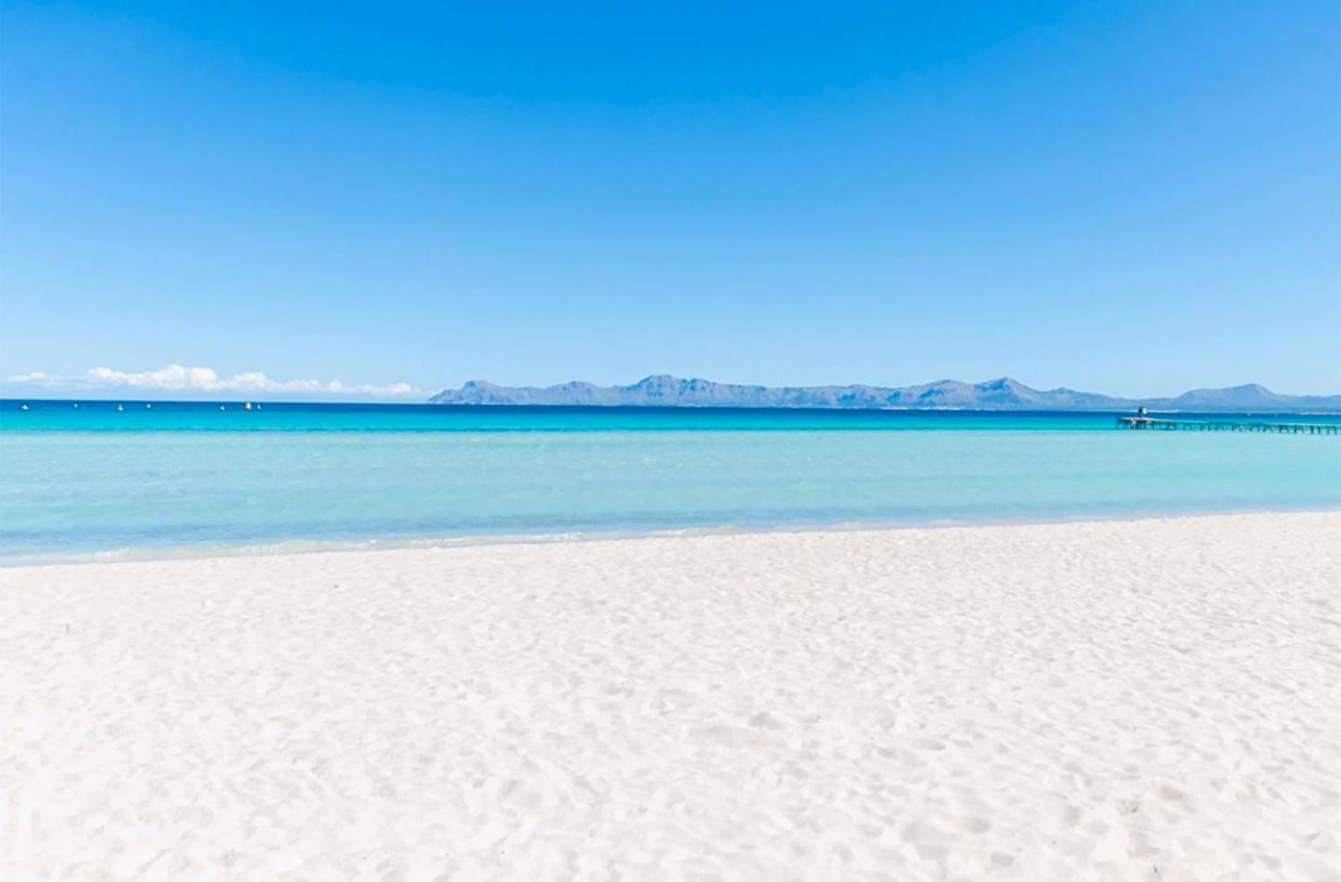Apartamento Arcoiris, Con Piscina Y Junto A Playa De Alcudia Eksteriør bilde